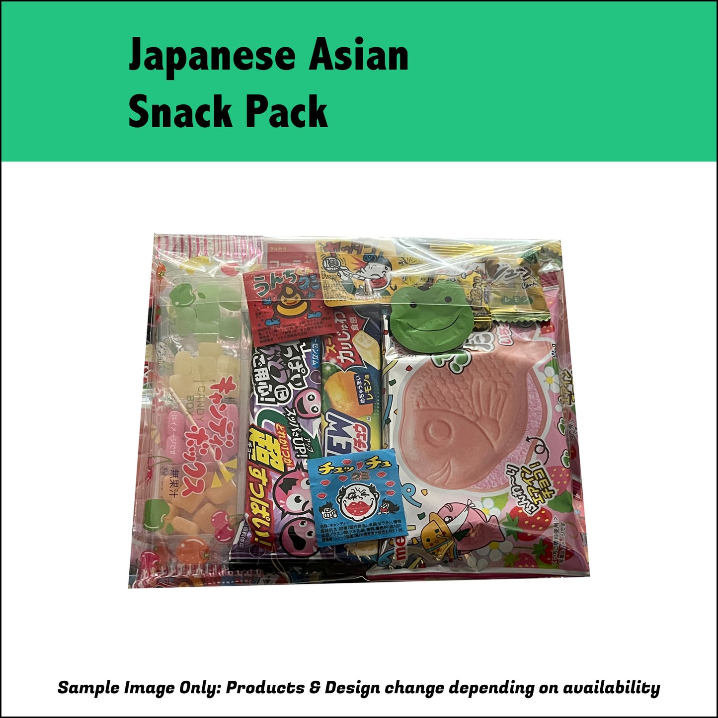 Premium Japanese Asian Dagashi Variety Candy Snack Pack