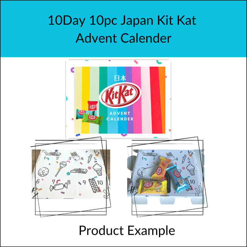 10Day Japan Kit Kat Count Down Advent Calender