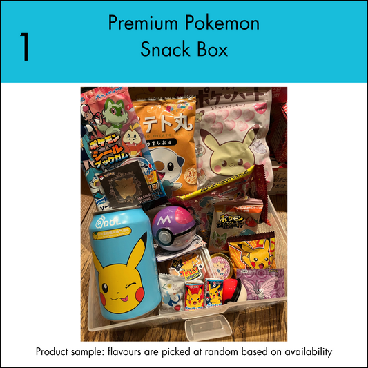 Premium Pokemon Snack Box