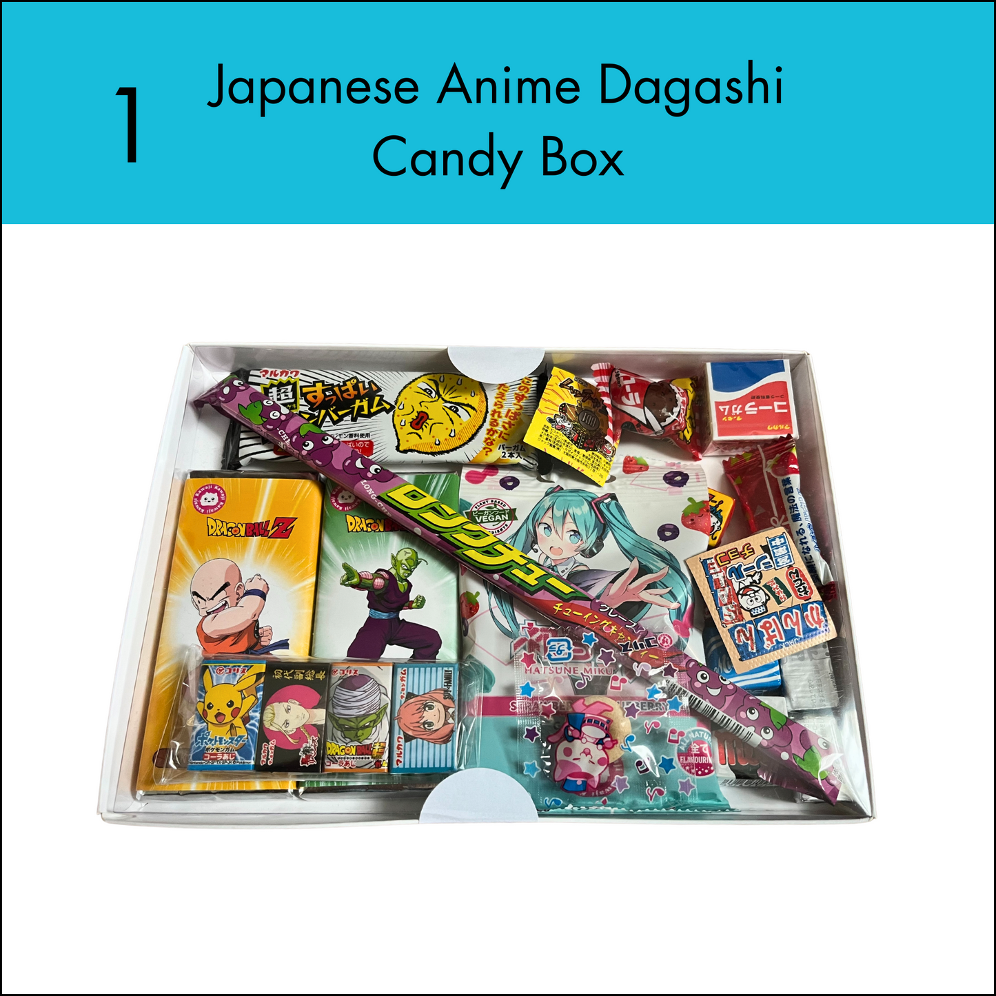 Japanese Anime Candy Snack Box