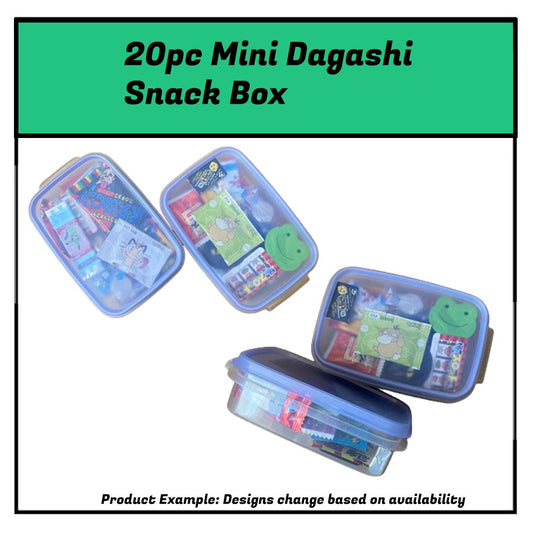 20pc Traditional Japan Mini Dagashi Snack Box