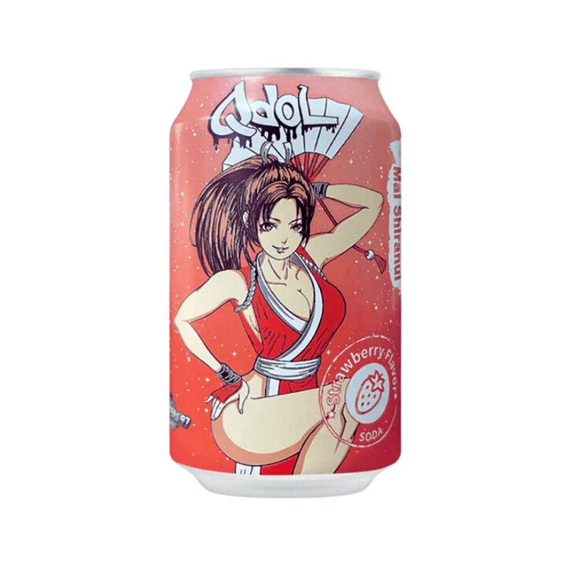 QDOL King Of Fighters 97 KOF Strawberry Flavour Soda 330ml