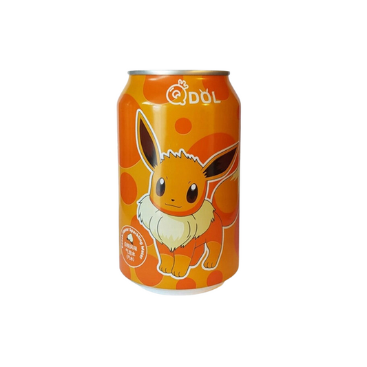 QDOL Pokemon Peach Flavour Soda 330ml