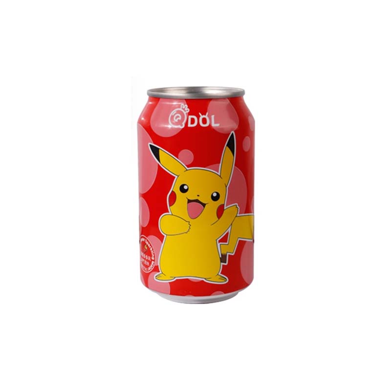 QDOL Pokemon Strawberry Flavour Soda 330ml