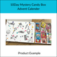 10Day Japan Snack Mystery Candy Box Advent Calendar