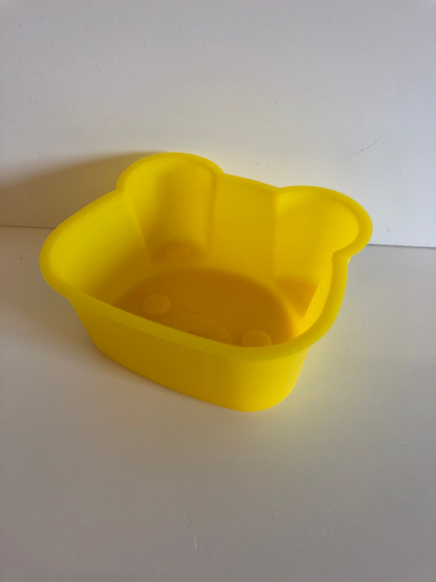 Silicon  cooking mould Bear Design YELLOW