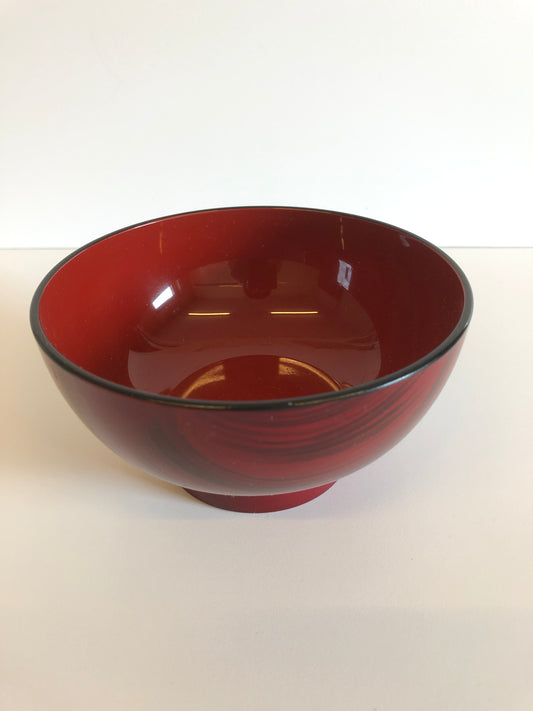 Japanese Bowl - Red Miso Soup Bowl 11.5cm