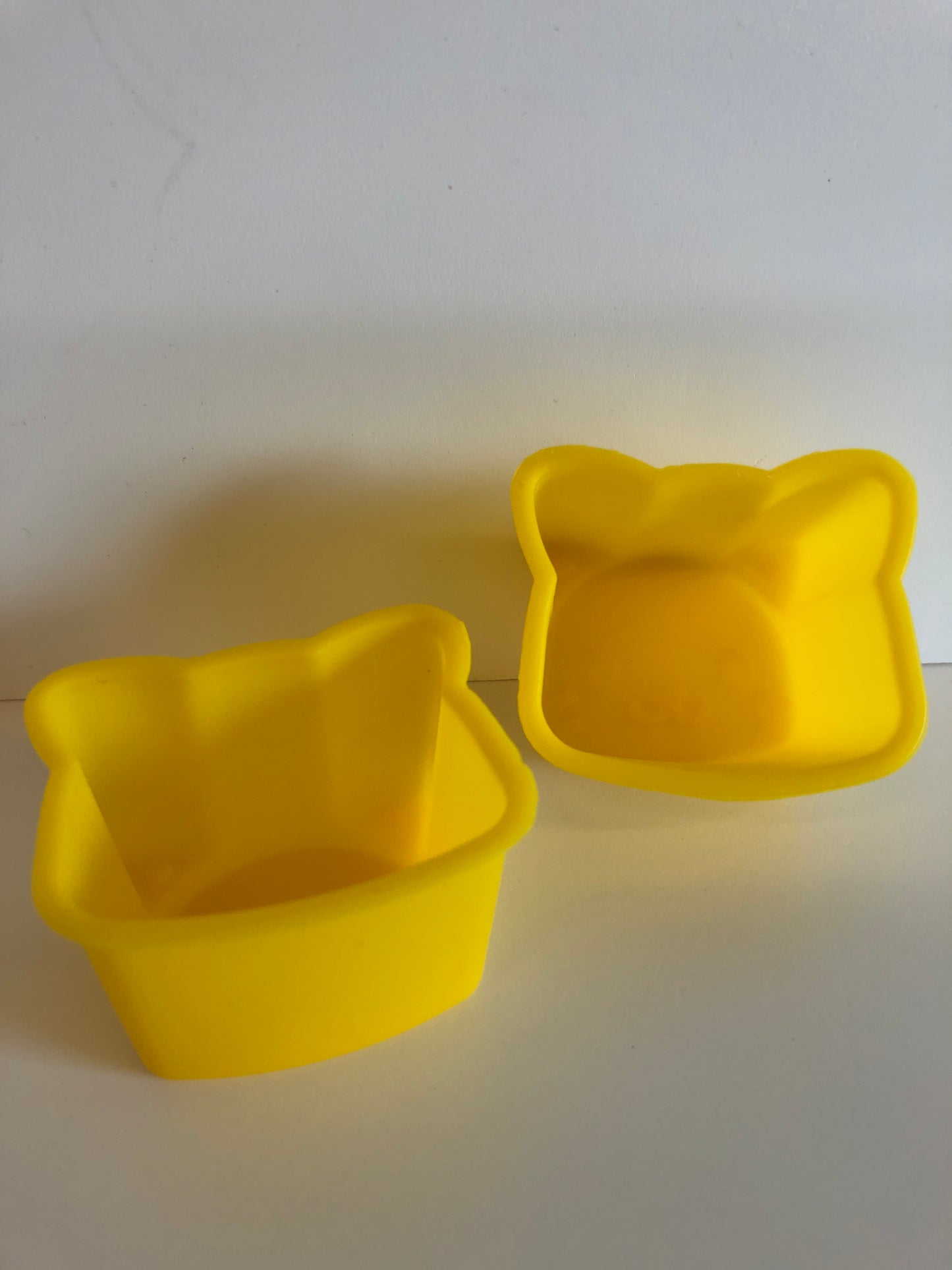 Silicon small cooking mould CAT Design YELLOW