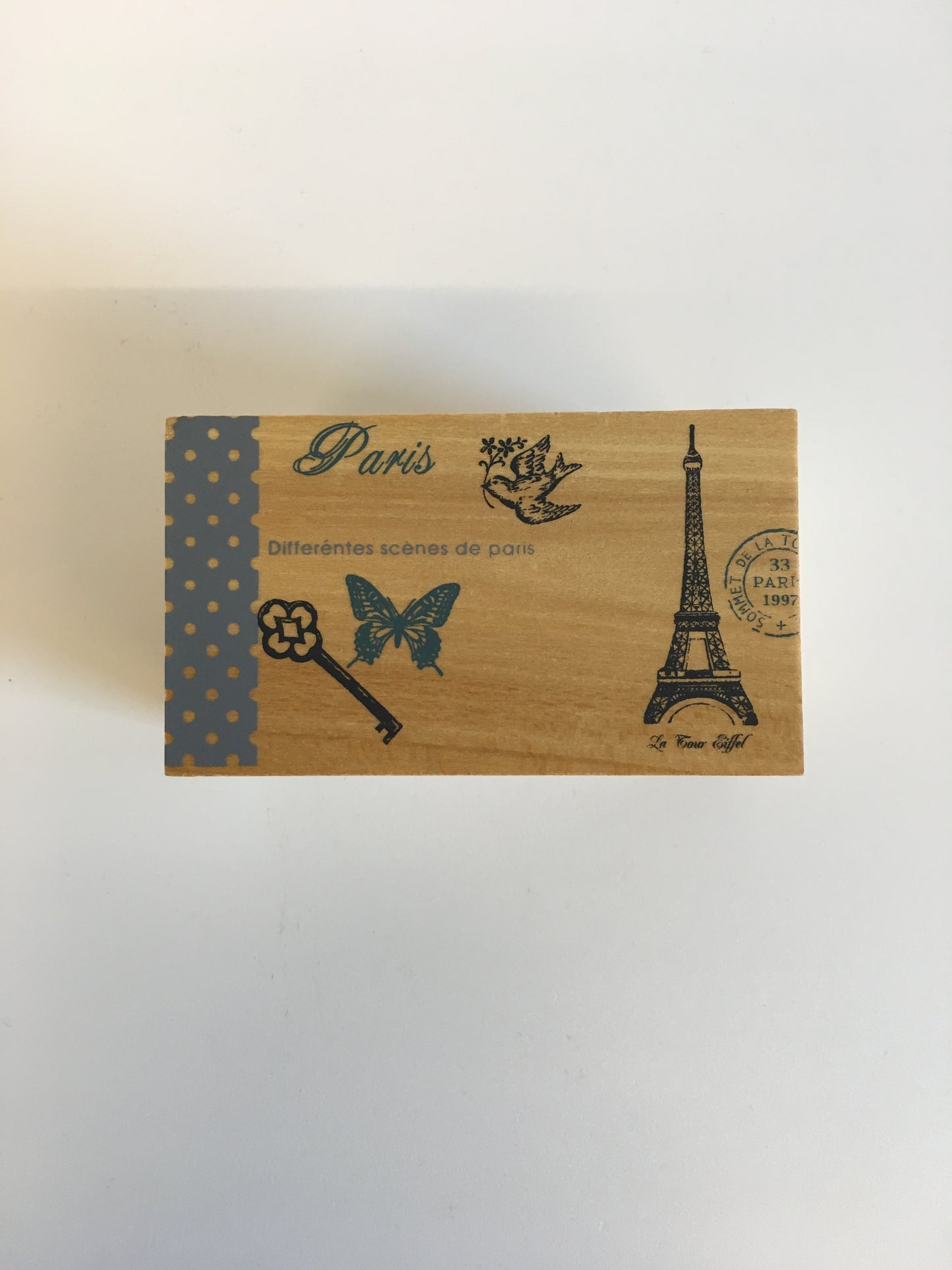 stamp 5pc paris theme