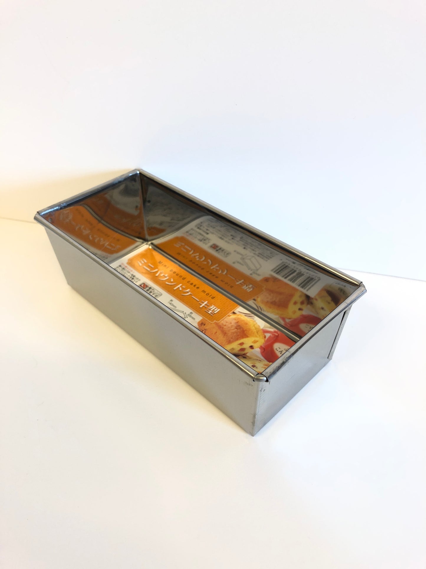 SS Stainless Steel Mini Pound Cake Mold Tray M 14cm