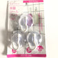 Suction hooks clear 3pc set