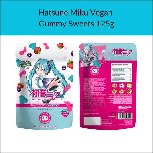 Kawaji Hatsune Miku Vegan Gummy Sweets 125g