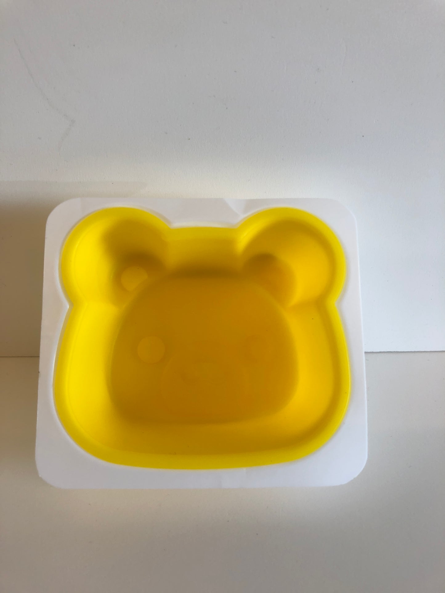 Silicon  cooking mould Bear Design YELLOW