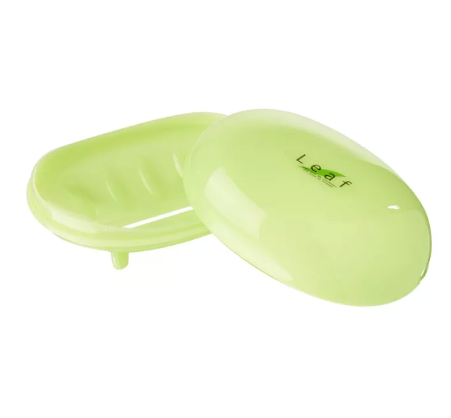 Leaf soap box GREEN