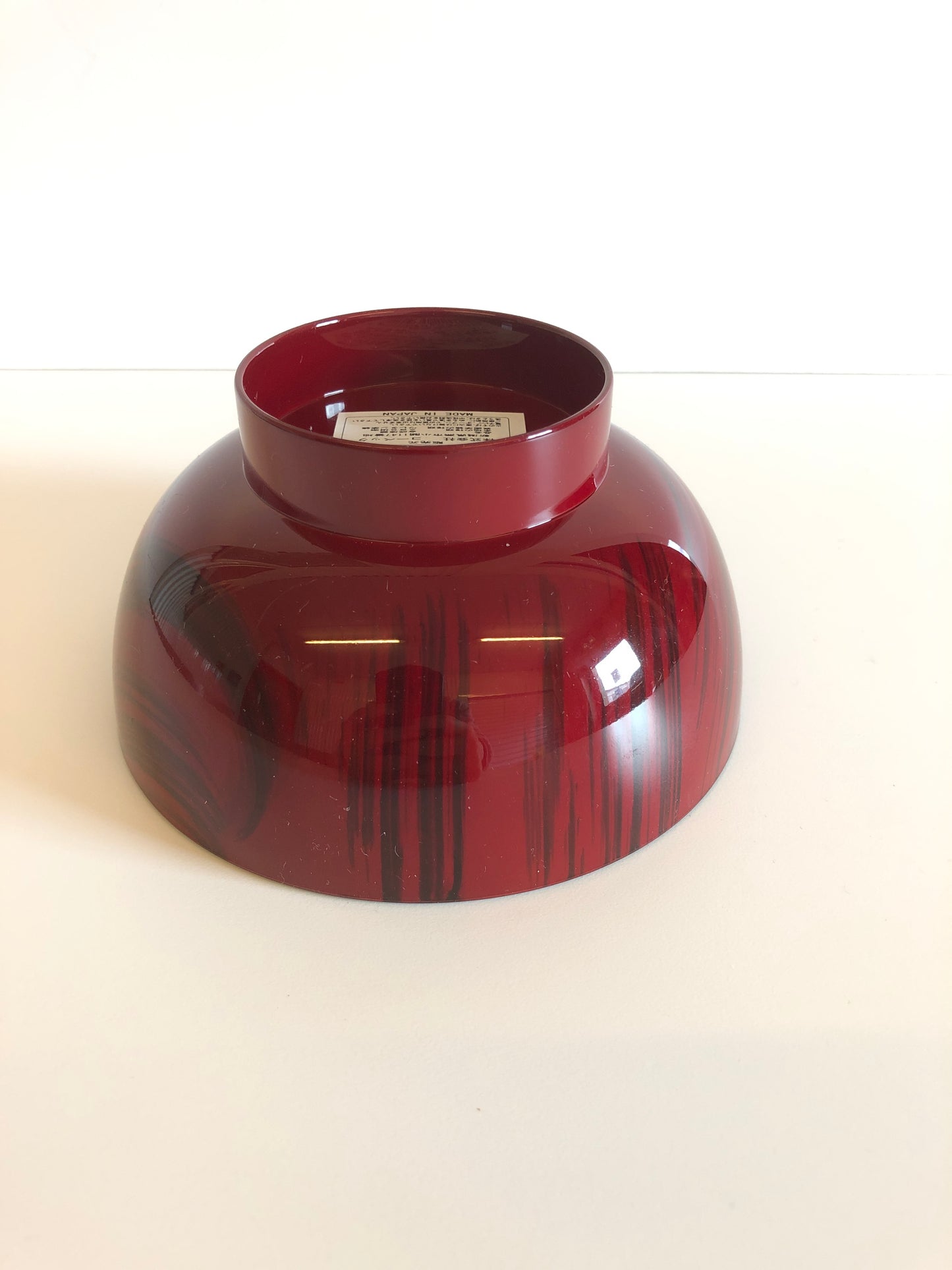 Japanese Bowl - Red Miso Soup Bowl 11.5cm