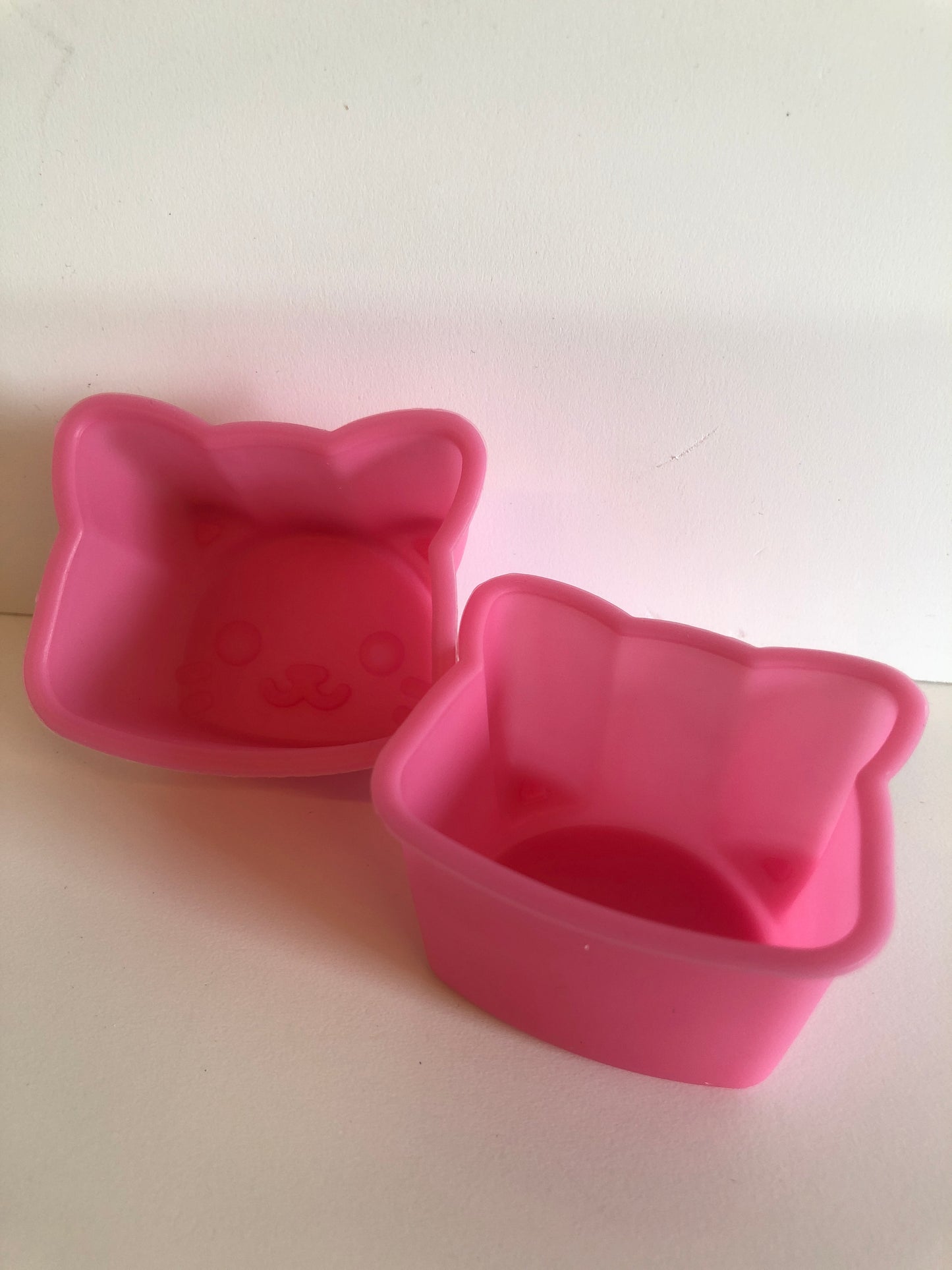 Silicon small cooking mould CAT Design PINK