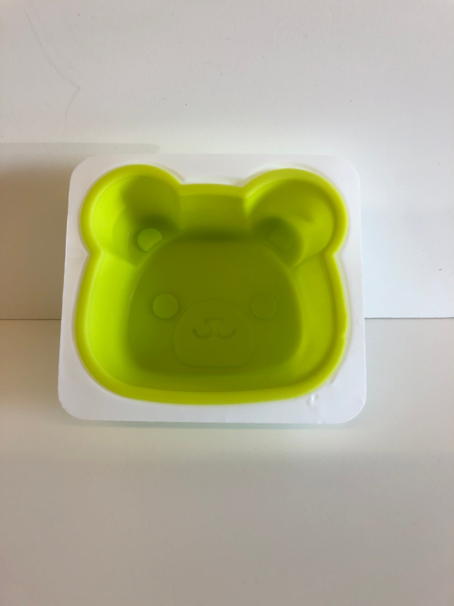 Silicon  cooking mould Bear Design GREEN