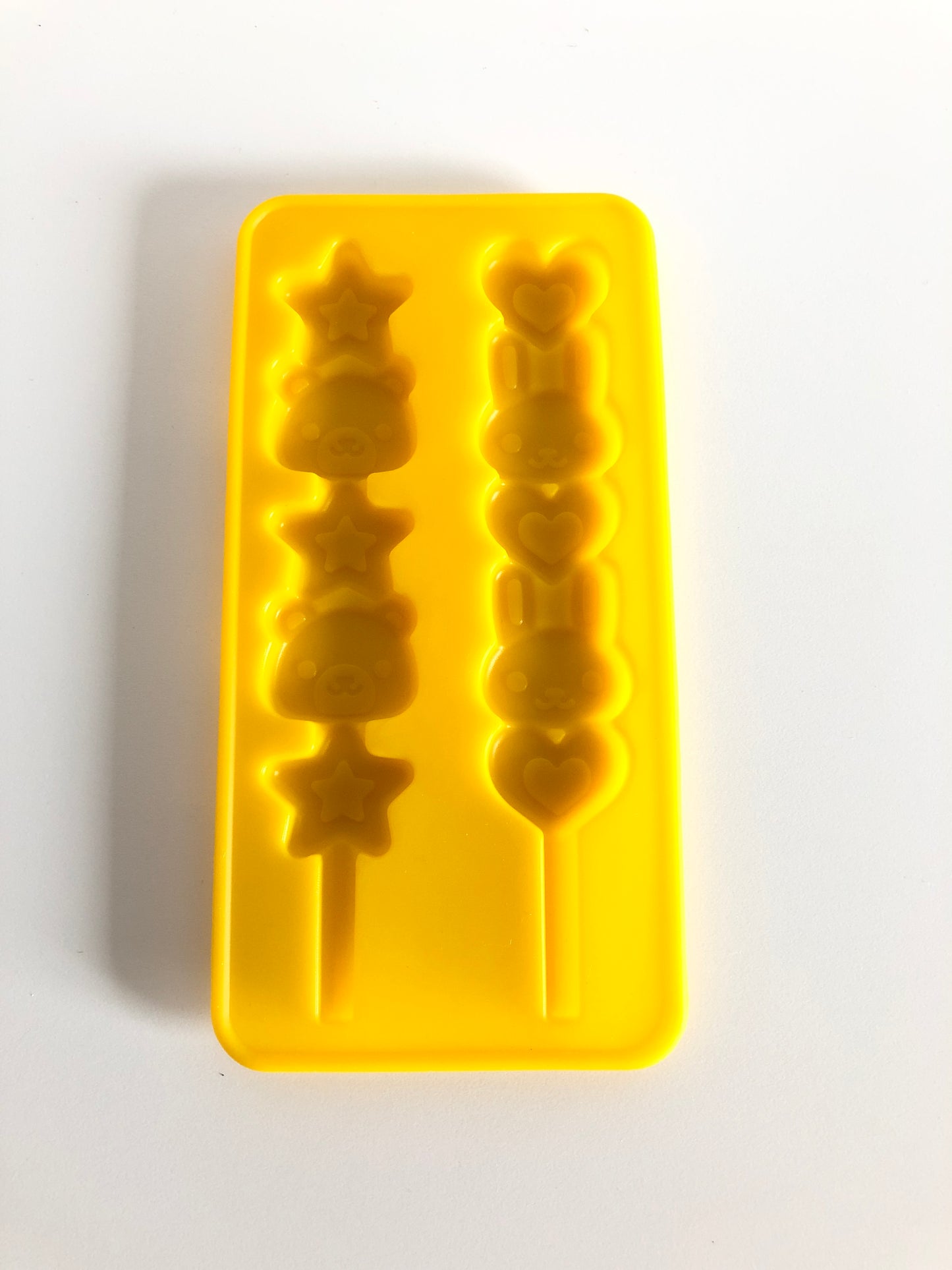 Silicon  Chocolate Stick Pocky Mould YELLOW