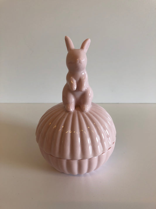 Jewelry box pink rabbit