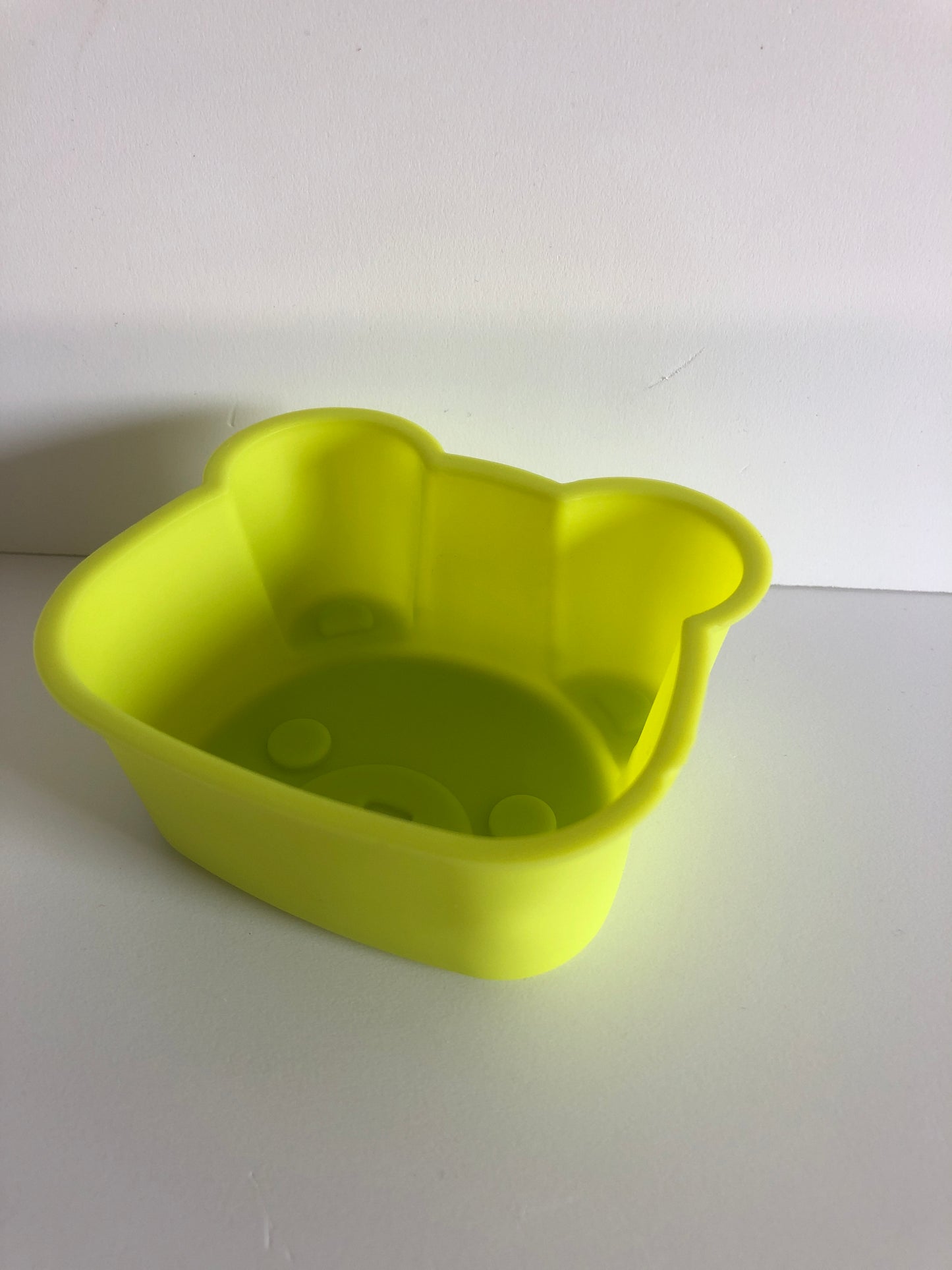 Silicon  cooking mould Bear Design GREEN